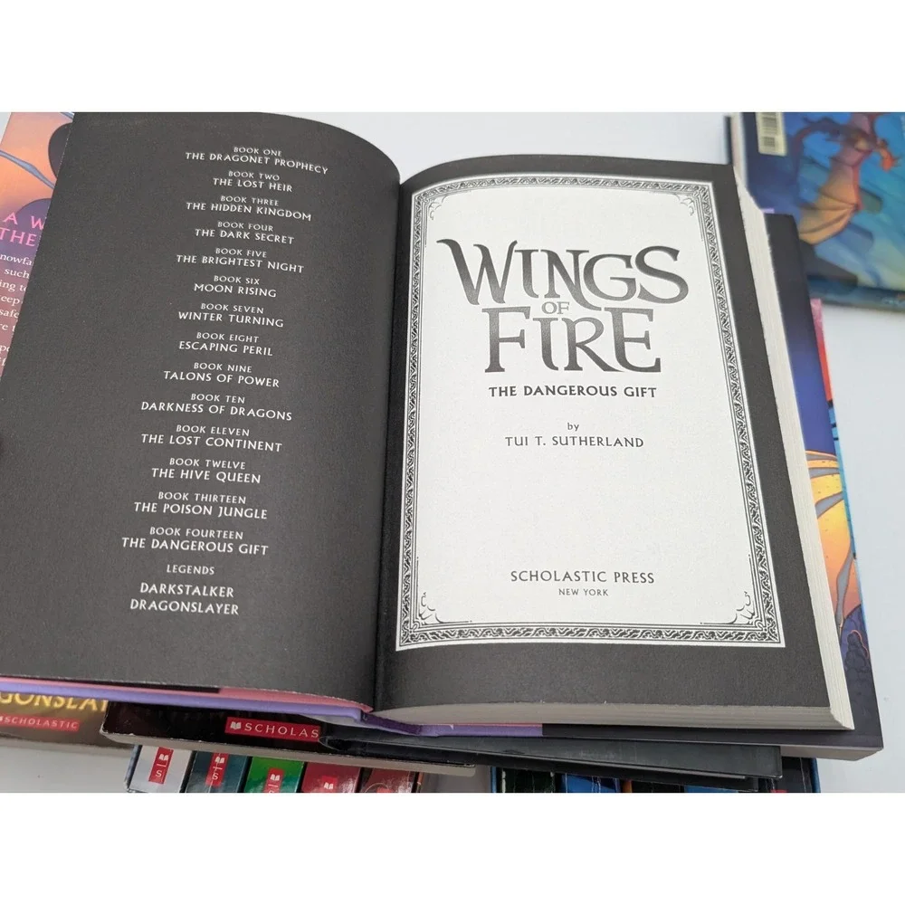 Wings of Fire 16 Book Set Books 1-15 plus 1 bonus Chapter Books